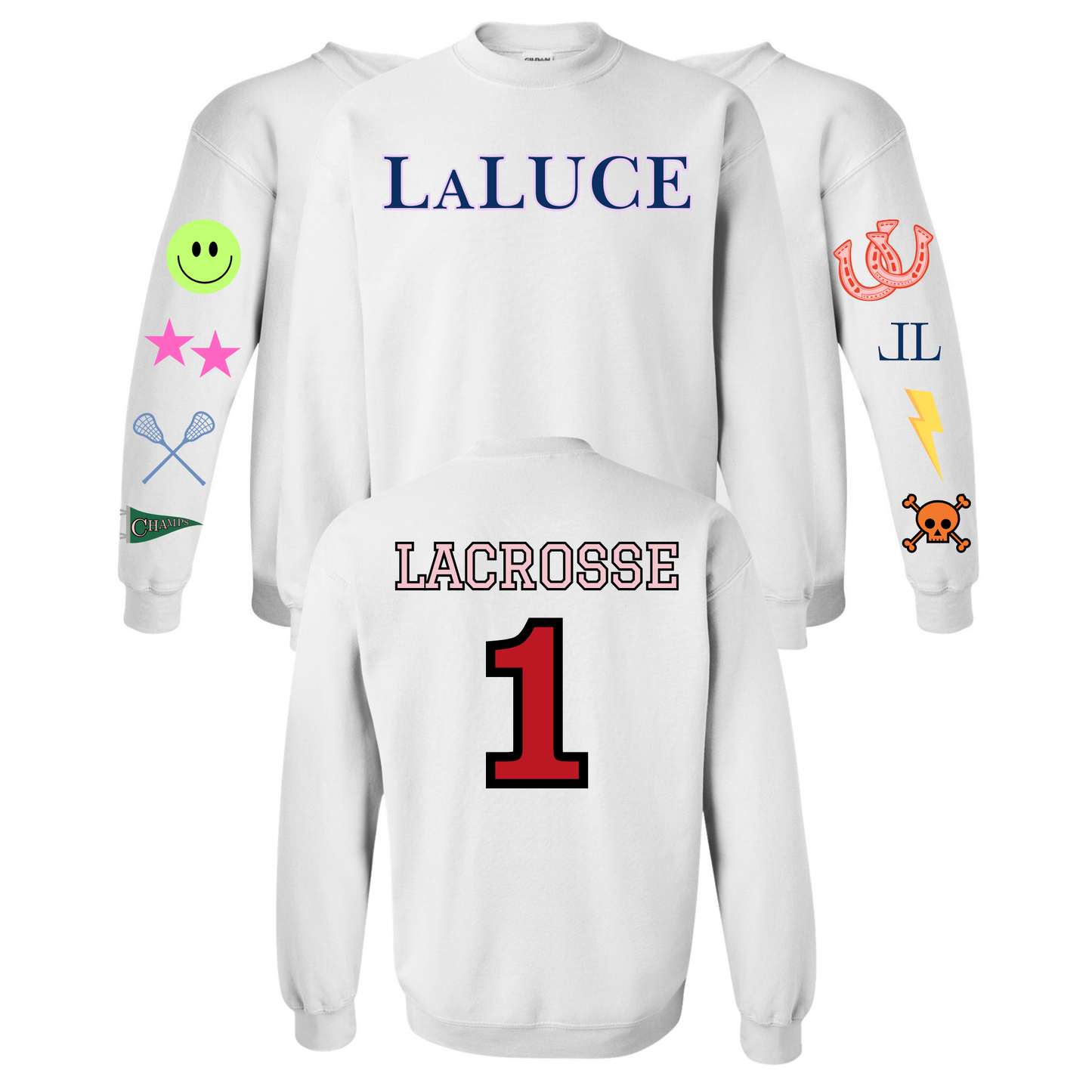 LaLUCE Patch Sweatshirt