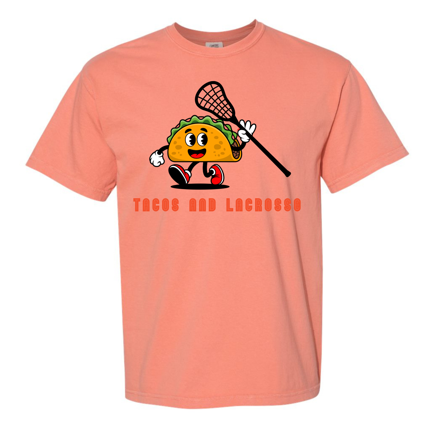 Tacos and Lacrosse Unisex Tee