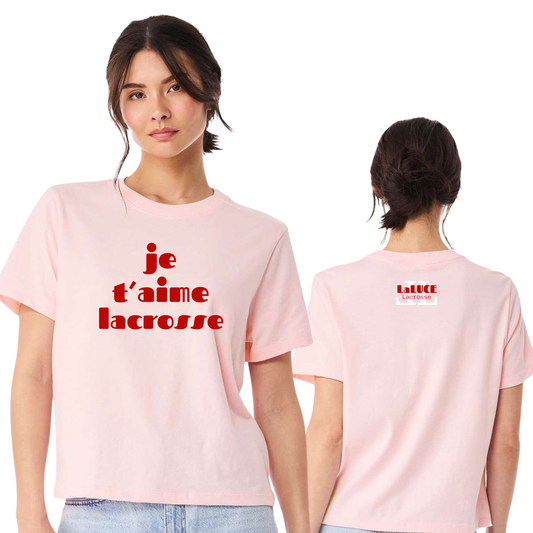 Je t'aime Ladies Crop