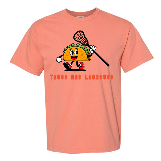 Tacos and Lacrosse Unisex Tee