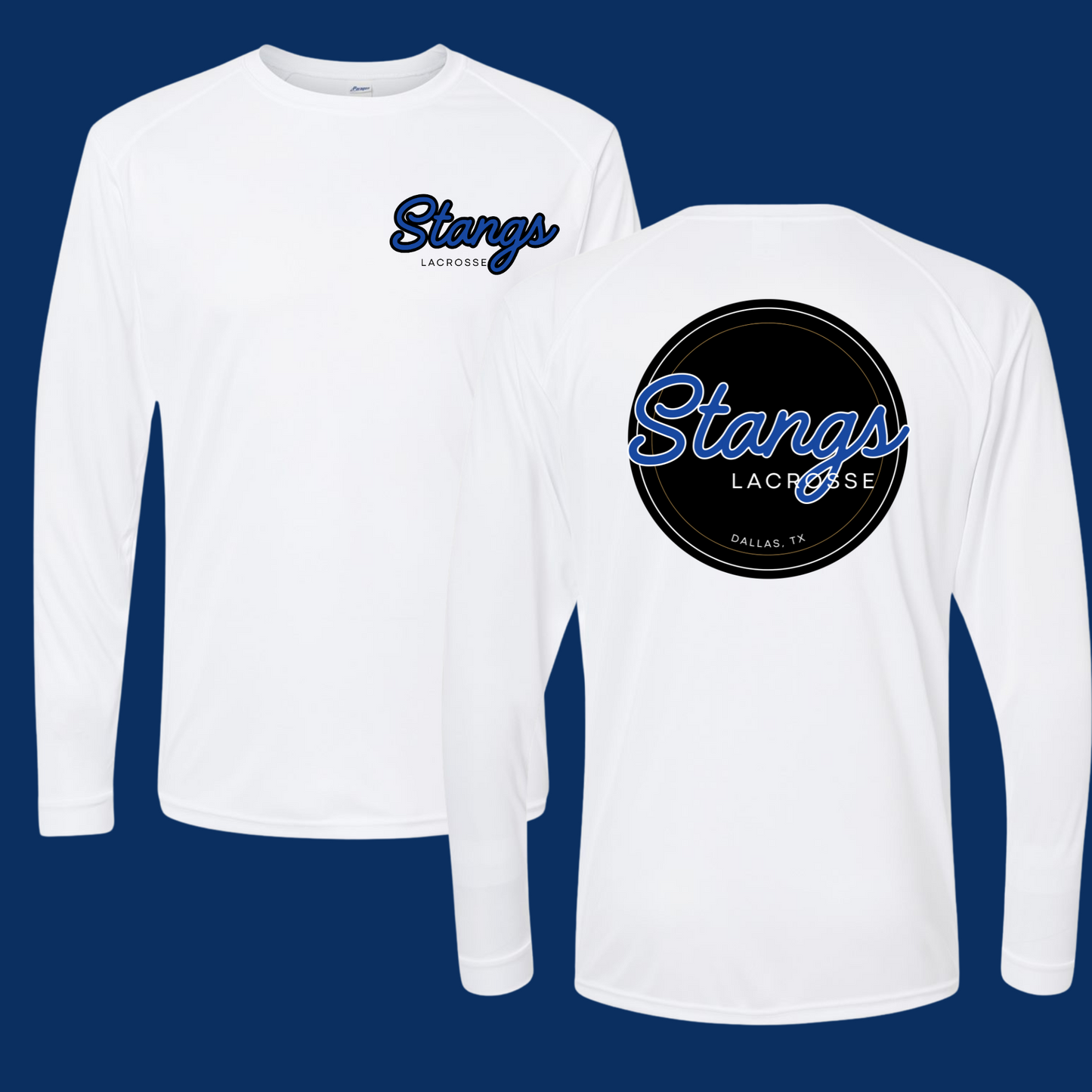 Stangs Lacrosse Long Sleeve Crew