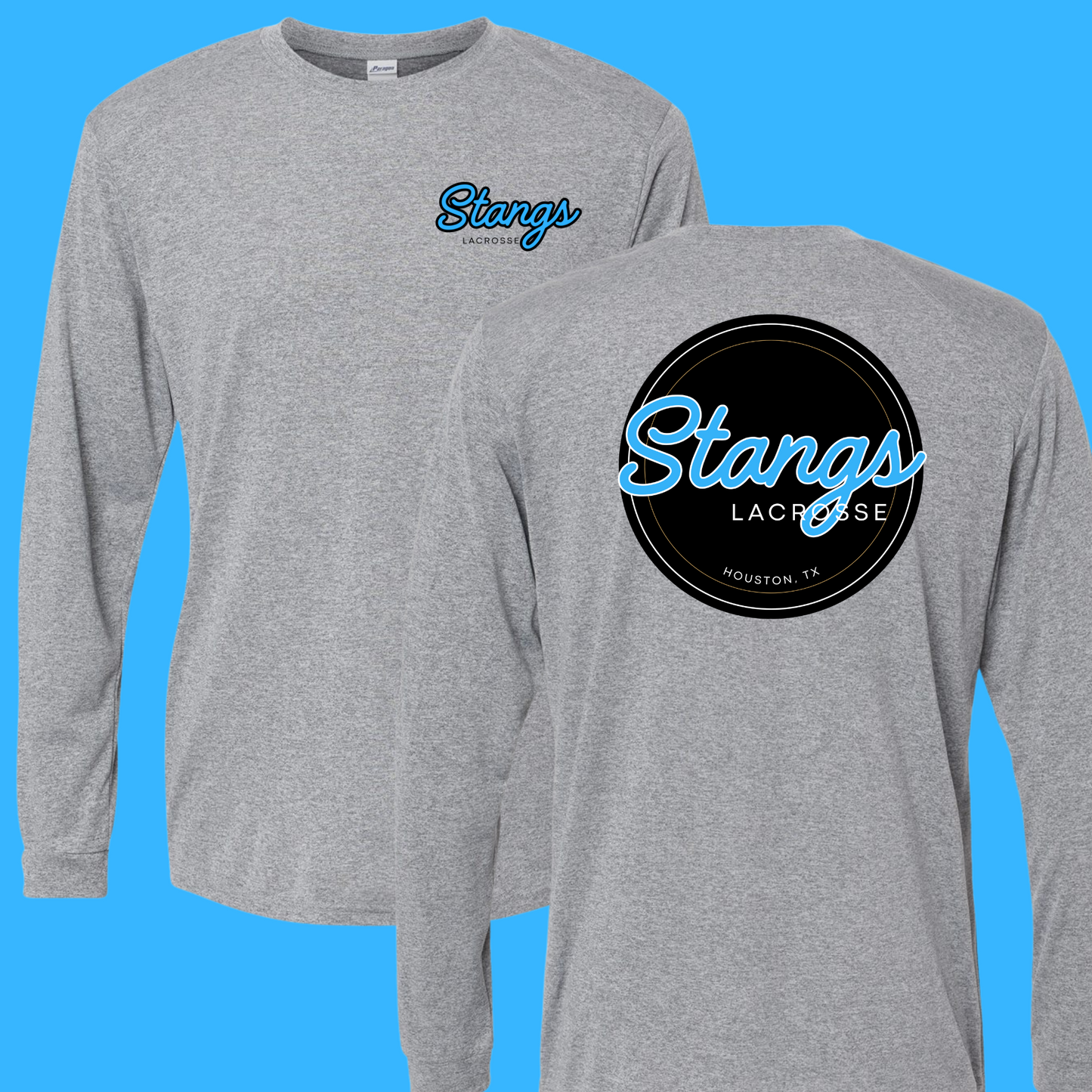 Stangs Lacrosse Long Sleeve Crew