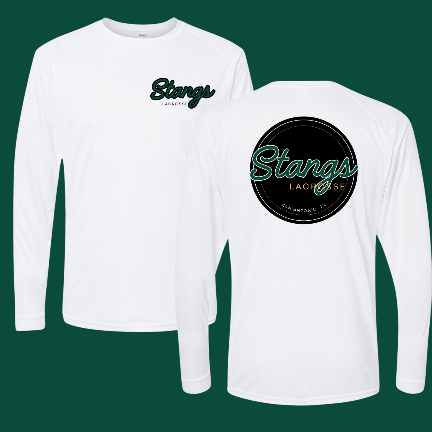 Stangs Lacrosse Long Sleeve Crew